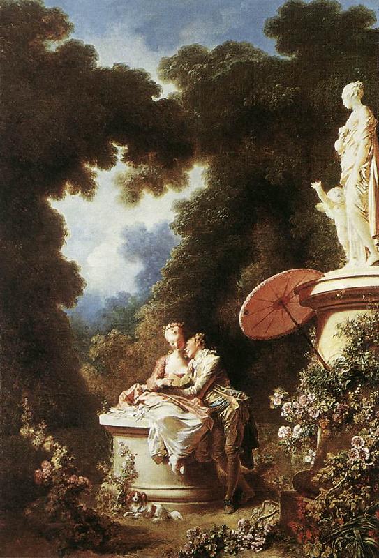 Jean Honore Fragonard The Confession of Love China oil painting art